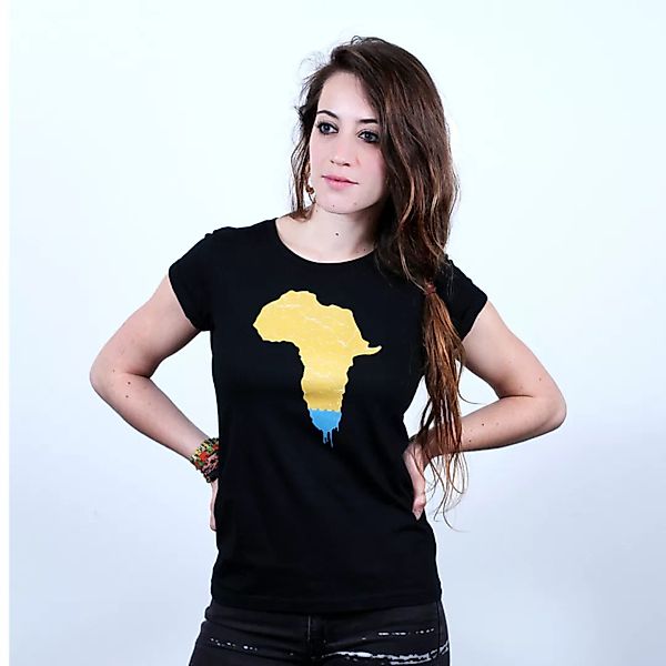 Running Low - Frauenshirt Mit Print Aus Biobaumwolle günstig online kaufen