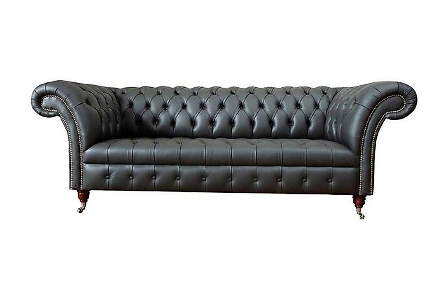 Xlmoebel Sofa Chesterfield Stil Elegantes Polstersofa Sitzmöbel Leder Neu C günstig online kaufen