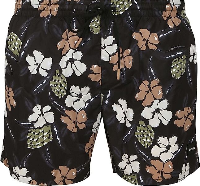 BOSS Badeshorts Piranha mit buntem Alloverdruck günstig online kaufen