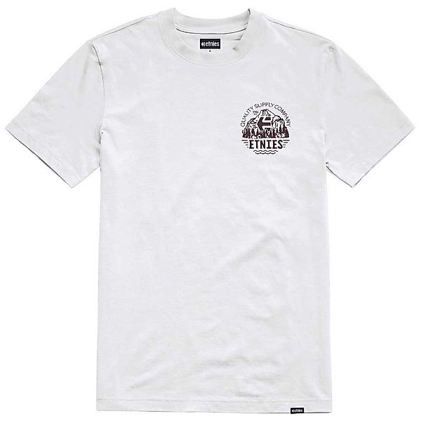 Etnies Mtn Quality Kurzärmeliges T-shirt L White günstig online kaufen