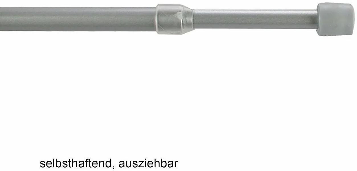 Liedeco Scheibenstange "Pin-Soft" Ø 12 mm 1 läufig-läufig ausziehbar günstig online kaufen