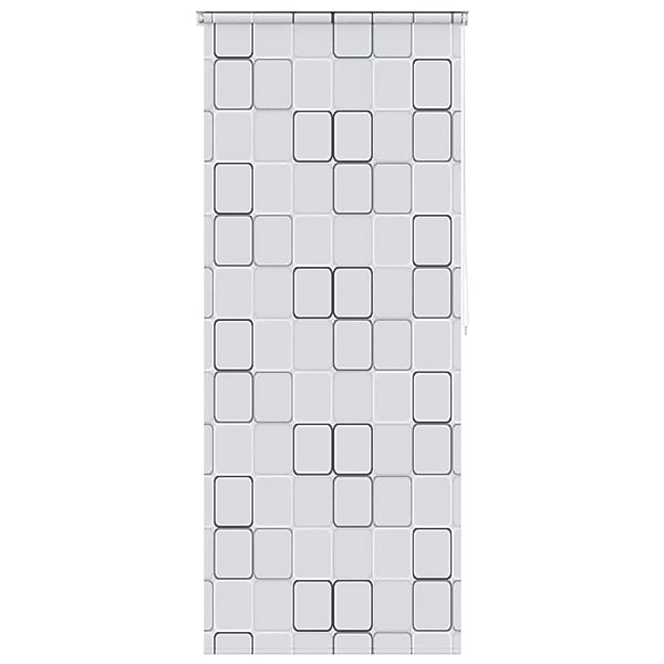 vidaXL Duschrollo 80x240 cm Quadratmuster 142847 günstig online kaufen