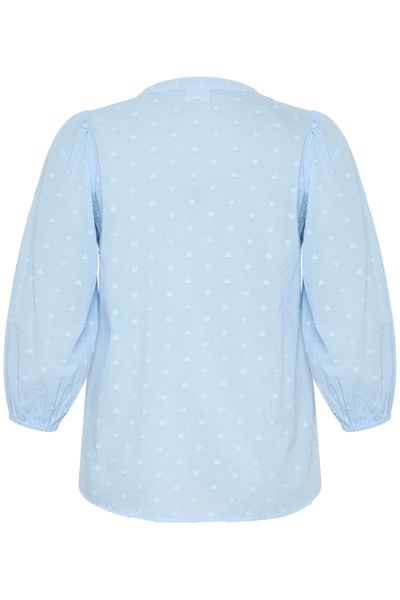KAFFE Curve Langarmbluse Langarm-Bluse KCjolana Große günstig online kaufen