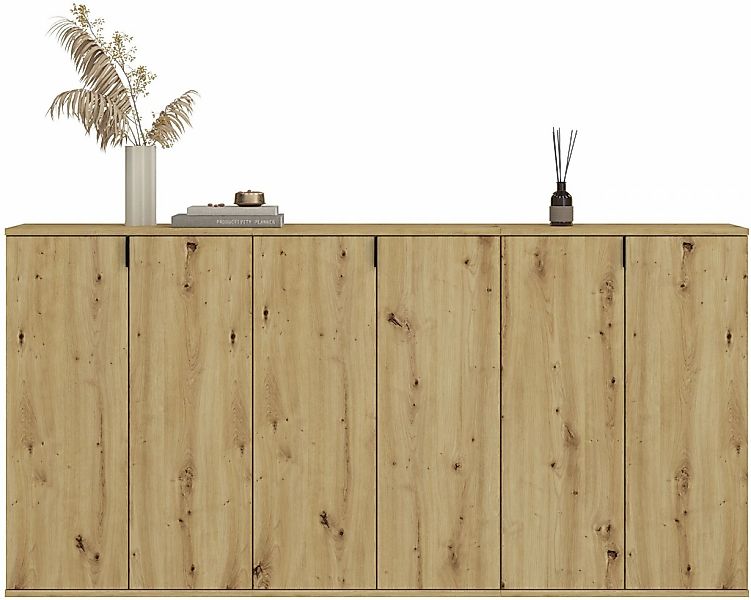 INOSIGN Garderoben-Set "Trondheim, Breite 183 cm, best. aus 3 Kommoden, 6 T günstig online kaufen