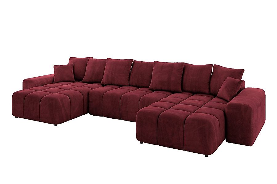 ALTDECOR Wohnlandschaft ENIL-U, Couch mit Schlaffunktion, günstig online kaufen