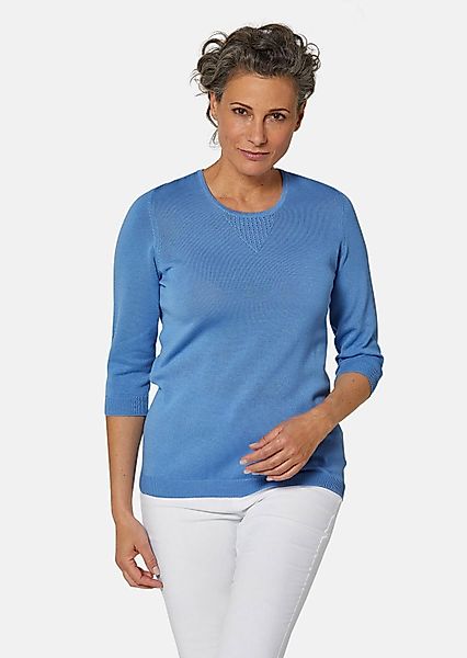 GOLDNER 3/4 Arm-Pullover Sommerlicher Strickpullover mit günstig online kaufen