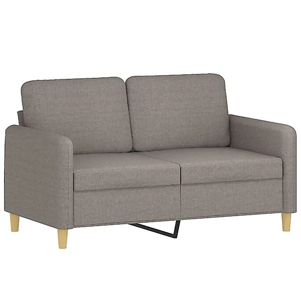 vidaXL 2-Sitzer-Sofa Taupe 120 cm Stoff 359477 günstig online kaufen
