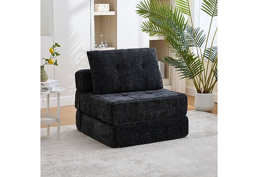 REDOM Sofa Klappsofa Schlafsofa, mit Kissen, faltbare Matratze mit Rückenle günstig online kaufen