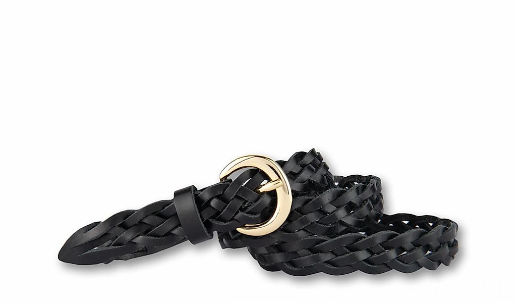 BERND GÖTZ Flechtgürtel "Flechtgürtel mit Goldschließe in Hufeisenform" günstig online kaufen