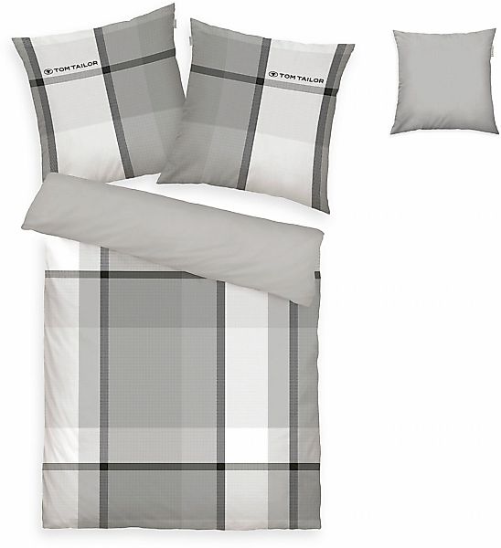 TOM TAILOR HOME Bettwäsche "Lenny in Gr. 135x200 oder 155x220 cm" 3 Stk. mi günstig online kaufen