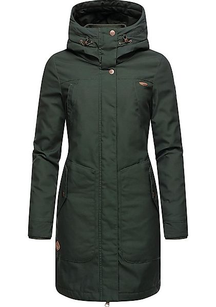Ragwear Wintermantel Jannisa stylischer Damen Winterparka mit Kapuze günstig online kaufen