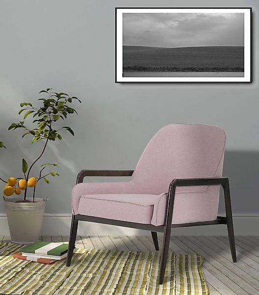 Home affaire Sessel "Braga" wahlweise mit Gestell aus Eiche in dunkel oder günstig online kaufen