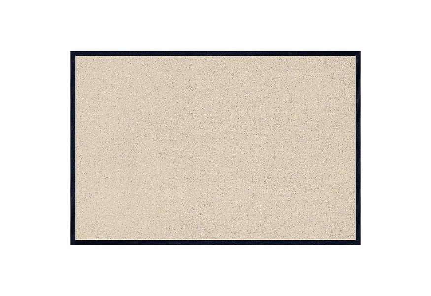 Floornovo Fußmatte Floornovo Schmutzfangmatte Champagner waschbare Fussmatt günstig online kaufen