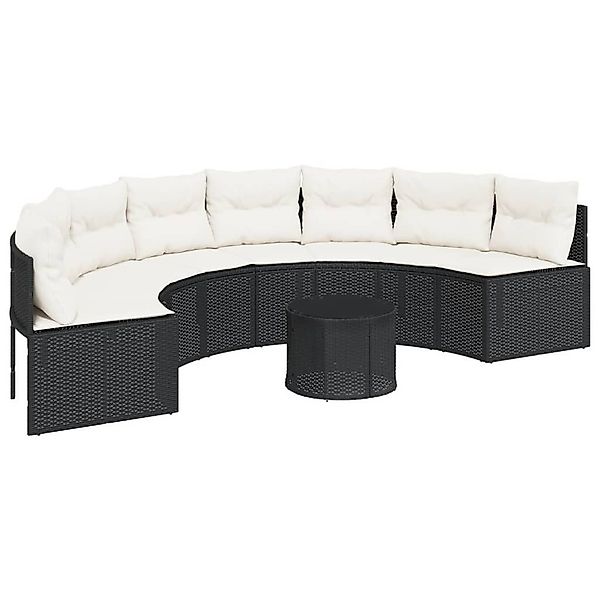 vidaXL Loungesofa Gartensofa mit Tisch und günstig online kaufen