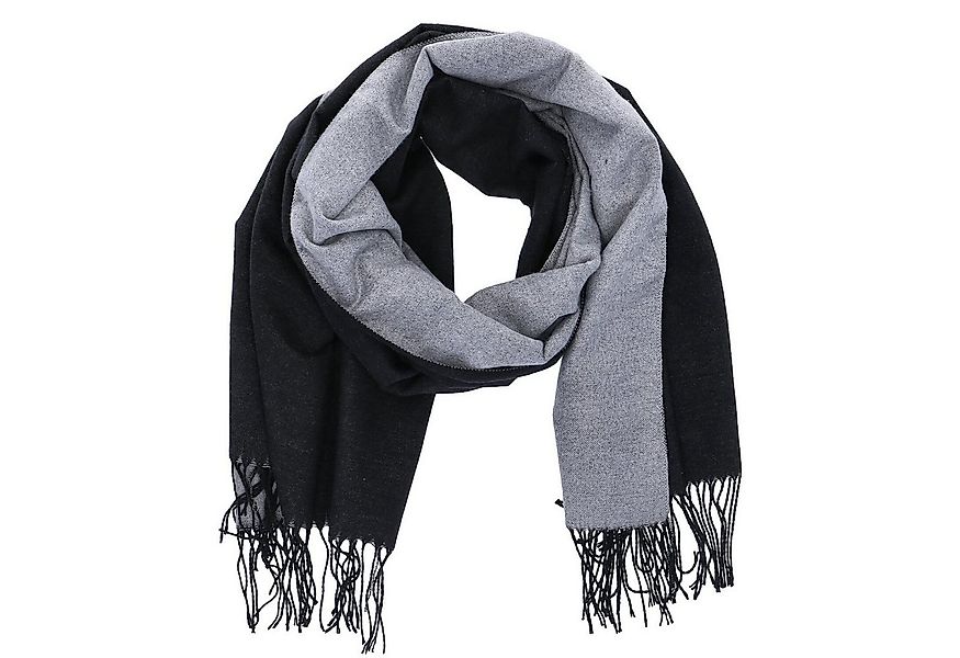 Antonio Strickschal Antonio Damen Schal soft Cashmera schwarz/grau günstig online kaufen