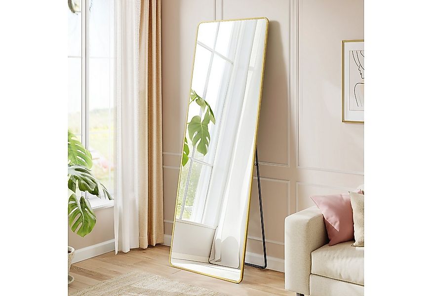 SONGMICS Standspiegel Wandspiegel, Ganzkörperspiegel, stehend oder wandmont günstig online kaufen