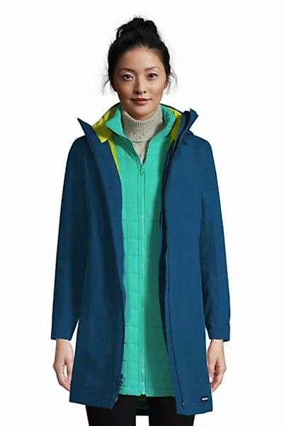 3-in-1-Mantel SQUALL, Damen, Größe: 48-50 Normal, Blau, Polyester, by Lands günstig online kaufen