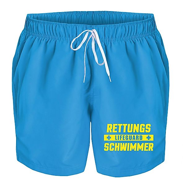deinshirt Badehose Schwimmshorts Lifeguard Rettungsschwimmer Integrierter günstig online kaufen