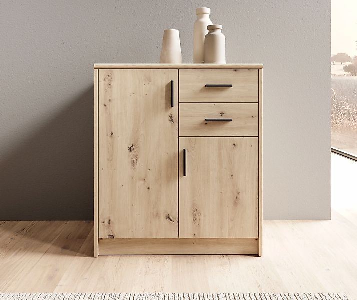 HBZ Sideboard "Nelly Kommode, BxHxT 74x86x50cm" 1 Stk. tlg. Breite 74cm, Ei günstig online kaufen