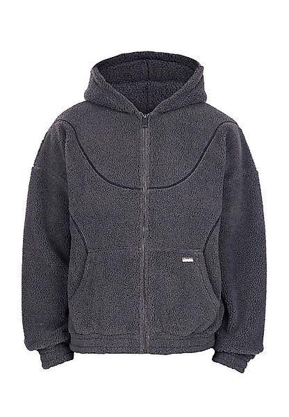 Dropsize Sweatjacke Dropsize WAVY TEDDY ZIP HOODIE günstig online kaufen