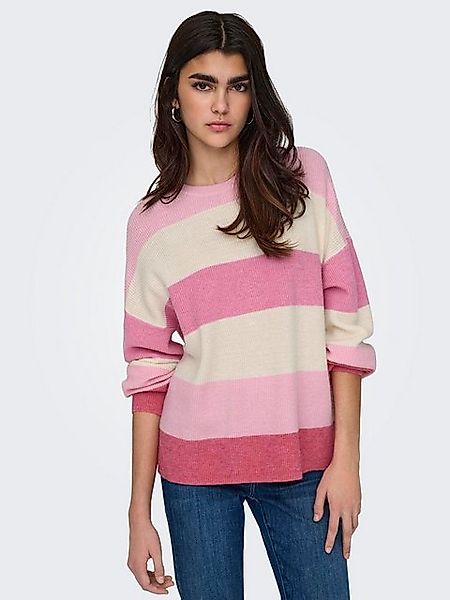 ONLY Strickpullover ONLATIA L/S STRIPE PULLOVER KNT NOOS günstig online kaufen