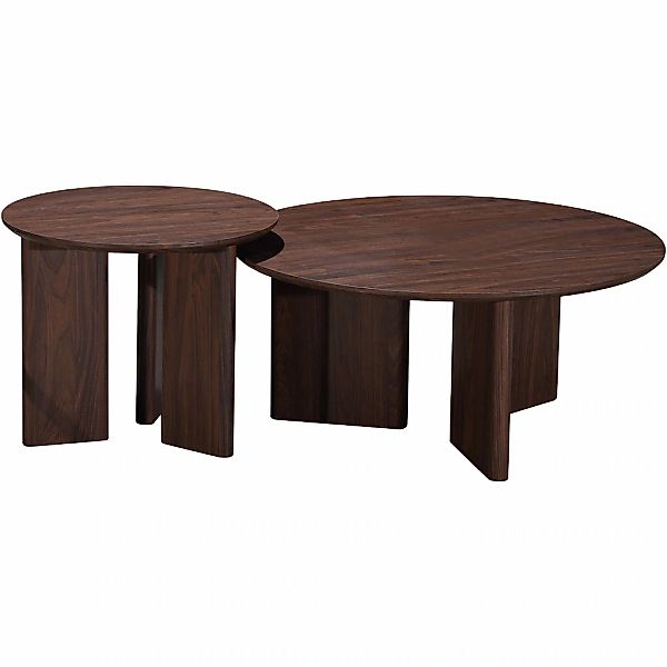 OTTO home Beistelltisch "Cassian" 1 Stk. tlg. Walnussoptik günstig online kaufen