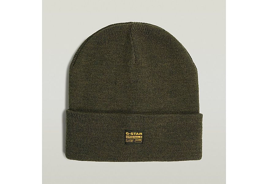 G-STAR Beanie Effo Long Beanie mit Aufnäher vorn günstig online kaufen