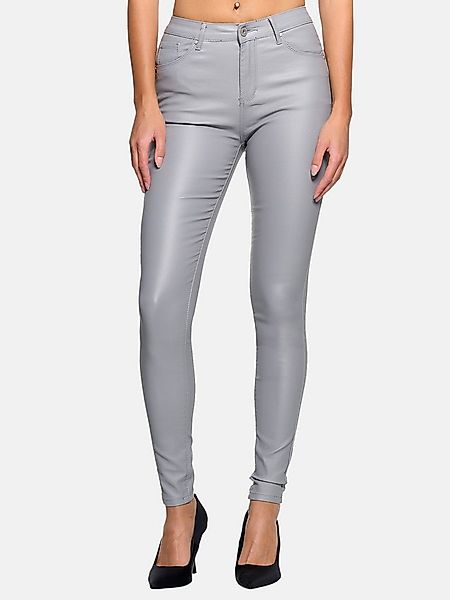 Elara Lederimitathose Kunstleder Hose günstig online kaufen