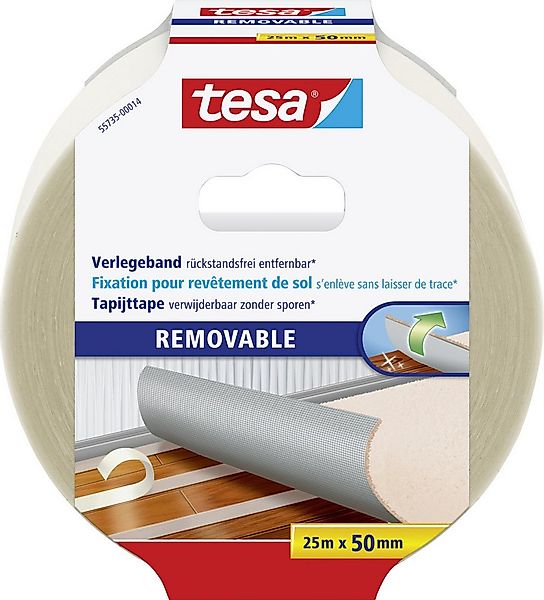 tesa Verlegeband tesa Verlegeband 25 m x 50 mm, gewebeverstärkt günstig online kaufen