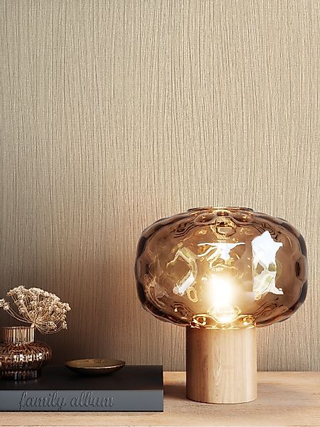 Newroom Vliestapete, Gold Tapete Industrial Glänzend günstig online kaufen