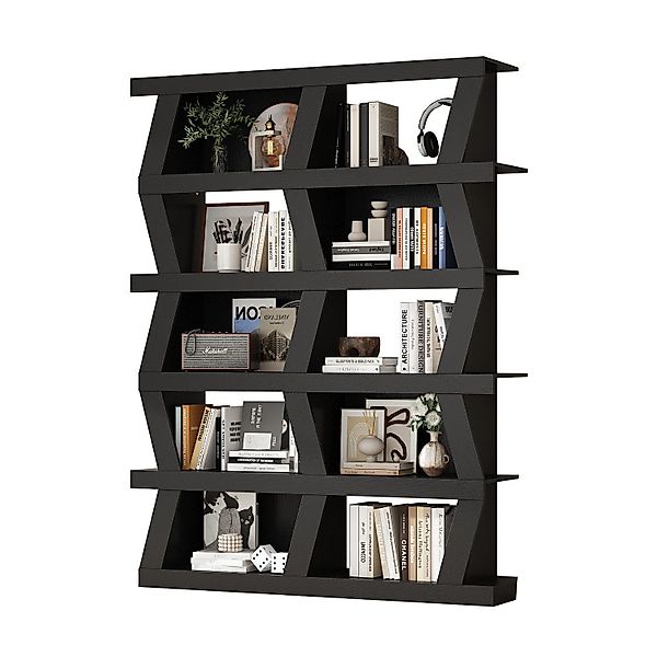 FUFU&GAGA Bücherregal Vitrine mit offenen Fächern, günstig online kaufen
