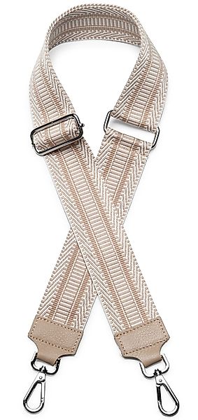 Caspar Schultertasche BSG01 Leder/Textil Schultergurt mit günstig online kaufen