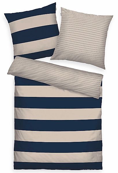 TOM TAILOR HOME Bettwäsche "BOLD STRIPES in Gr. 135x200cm, 155x220cm oder 2 günstig online kaufen