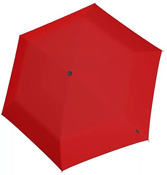 Knirps Taschenregenschirm "AS.050 Slim Small Manual, Uni Red" günstig online kaufen