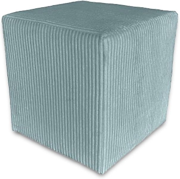 Best for Home Sitzwürfel Best For Home Sitzwürfel Pouf Hocker – Samt, Fußho günstig online kaufen