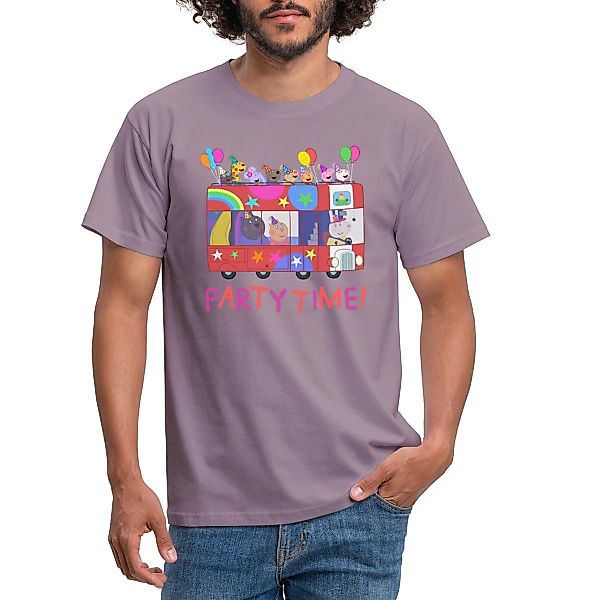 Spreadshirt T-Shirt Peppa Pig Design Party günstig online kaufen