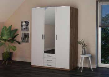 priess Kleiderschrank "Amsterdam" mit oder ohne LED-Beleuchtung günstig online kaufen