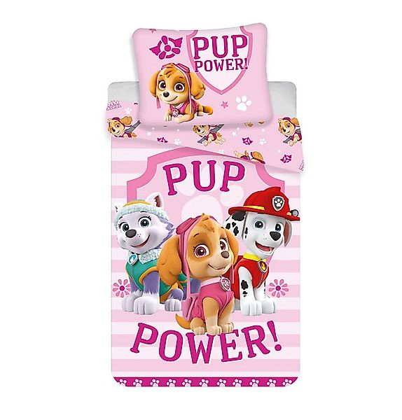 PAW PATROL Bettwäsche Wendebettwäsche Paw Patrol Größe: 140x200 cm, Kissen günstig online kaufen