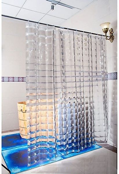 Euroshowers GmbH Duschvorhang Duschvorhang Duschvorhang 3D Optik Breite 180 günstig online kaufen