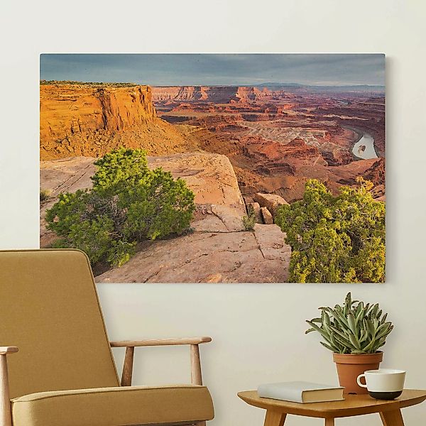 Leinwandbild auf Naturcanvas Dead Horse Point Canyonlands National Park USA günstig online kaufen