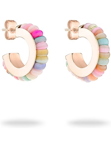 Tamaris Paar Creolen Tamaris Damen-Creolen Edelstahl günstig online kaufen