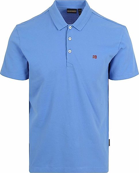 Napapijri Ealis Poloshirt Mid Blau - Größe L günstig online kaufen