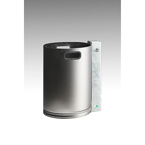 PROREGAL Abfallsammler Zur Wand Oder Rohrbefestigung 30 Liter HxBxT 46 x 33 günstig online kaufen