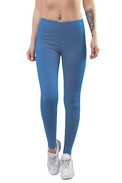 Bongual Leggings Basics aus Baumwollmix mit günstig online kaufen
