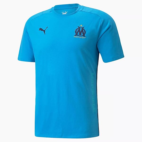 PUMA OM Casuals T-Shirt für Herren | Mit Aucun | Blau | Größe: XL günstig online kaufen