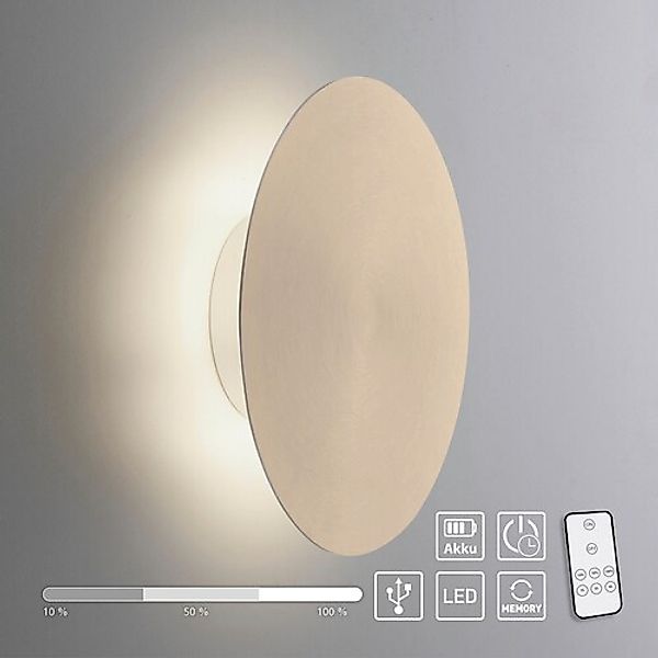 Paul Neuhaus Wandleuchte »AKKU PUNTU« LED-Board 1 Stk. Warmweiß günstig online kaufen