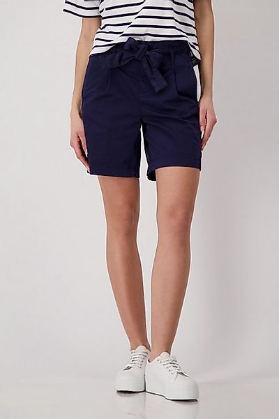 Monari Shorts Hose Bindegürtel Mit Gürtelschlaufen günstig online kaufen