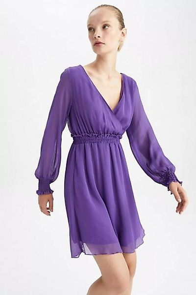 DeFacto Blusenkleid Damen Blusenkleid ELASTIC WAIST DRESS günstig online kaufen