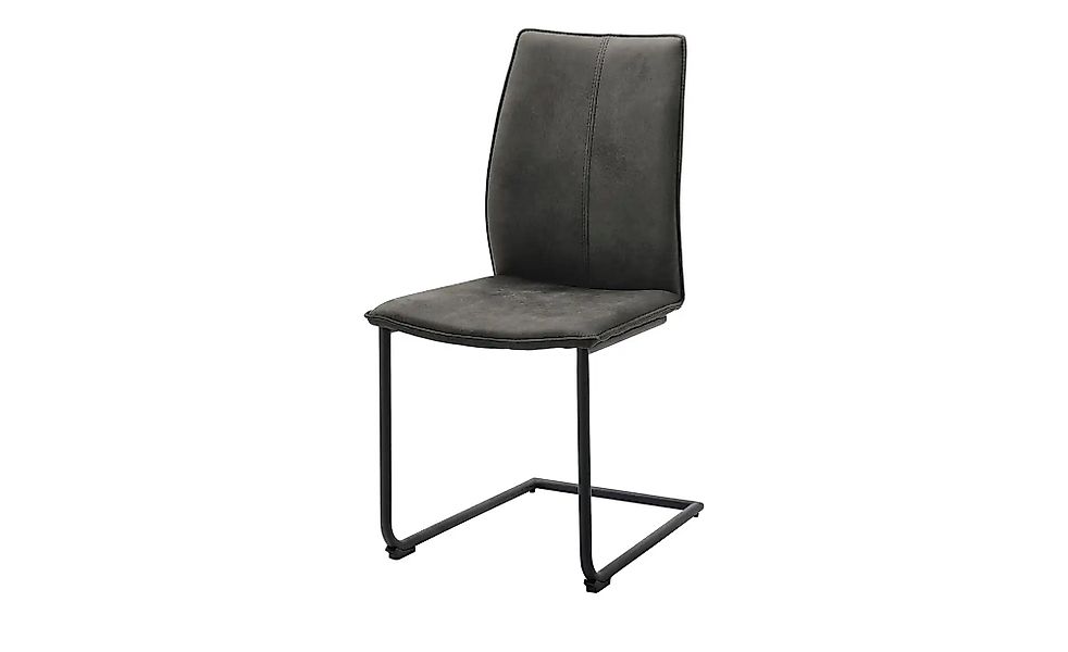NIEHOFF SITZMÖBEL Freischwinger "Capri", (Set), 2 St., Microfaser ABERDEEN, günstig online kaufen