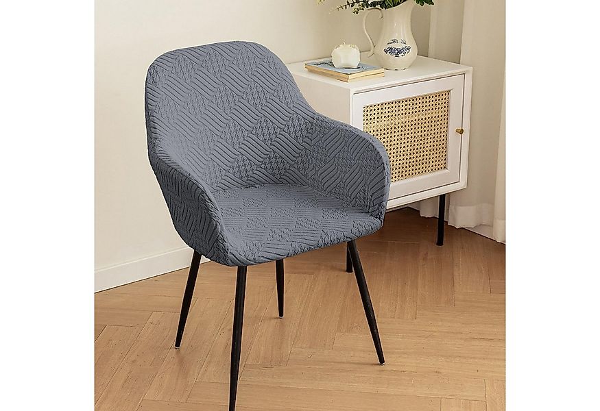 Coonoor Stuhlhusse Stuhlhussen Stretch Stuhlbezug Sesselbezug 2/4er Set, Sc günstig online kaufen